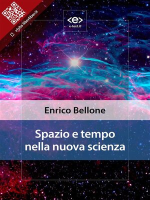 cover image of Spazio e tempo nella nuova scienza